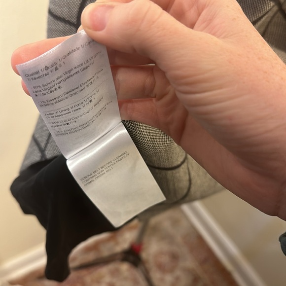 Escada Virgin Wool Crew Neck Knee-Length Dress Size 36 - Picture 6 of 6